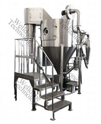 Voedselniveau en op maat gemaakte explosieveilige aangepaste centrifugale sproeidroogmachine voor koffiekalium
