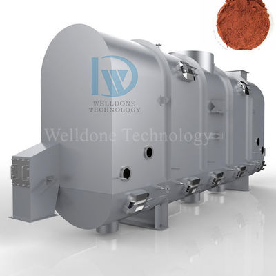 ZLG Continu Vibrating Fluid Bed Dryer Machine Voor Suiker Voedsel Zout Drogen Machine