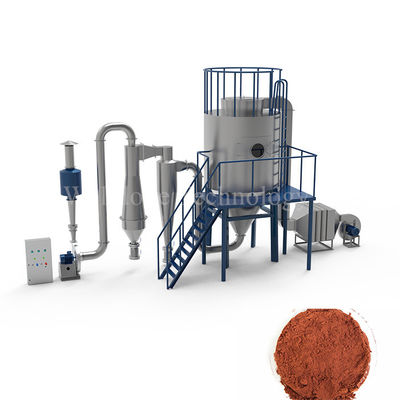 Automatisering High aloe vera sap wasmiddel poeder spray drogen machine voor het maken van spray gedroogde instant koffie