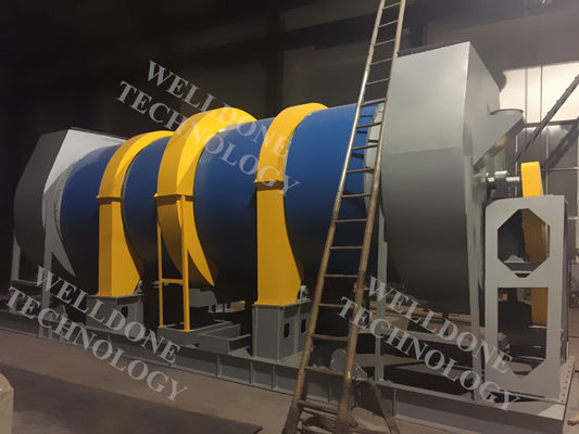 High Speed Salt Drying Machine Sauwdust Rotary Dryer