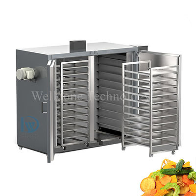 Energiebesparende gas-infrarood elektrische warmluchtcirculatie droger oven dehydrator machine voor voedsel fruit en groenten rundvlees