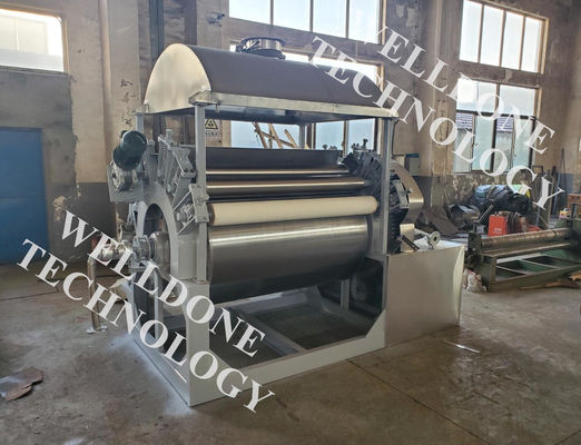 Automatische SUS316L zetmeel maken trommel droger rollend krasbord droger voor voedselverwerking