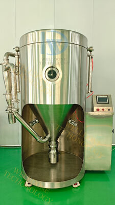 Automatische lab-spuitdroger met temperatuurcontrole bij de luchtinlaat van 30 tot 300 °C en verdampingskapaciteit van 1 kg/uur