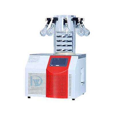 220V 1Kw SUS304 Automatische Laboratorium Vriesdroger Vacuümdroogmachine voor Voedselverwerking