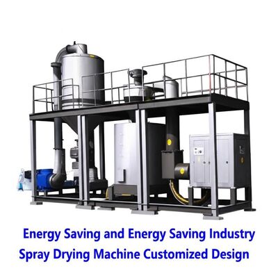 Energiebesparing en energiebesparing Industrie Spray Droogmachine Aangepast ontwerp