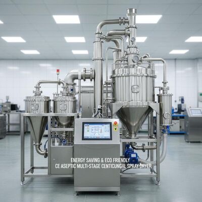 Energiebesparende en milieuvriendelijke CE-aseptische meertraps centrifugale sproeidroger