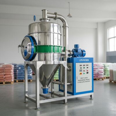 Milieuvriendelijke en voedselniveau kleurstof industriële drogere machine LPG-serie Hoge vloeibaarheid