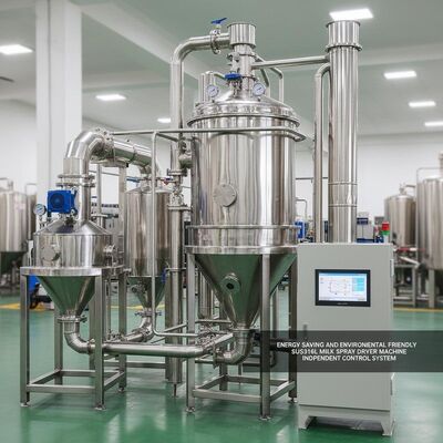 Energiebesparende en milieuvriendelijke SUS316L-machine voor het drogen van melk