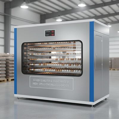 Goede kwaliteit en op maat gemaakte hoge snelheid drogende eierdrogermachine