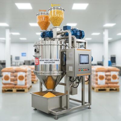 In grote korting en zeer efficiënte instant fruit-sinaasappel-bananensappoeder-sproeidroger