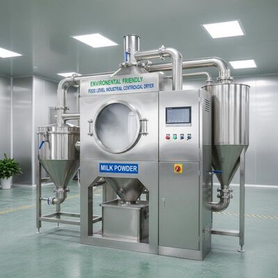 Milieuvriendelijk en voedselniveau Automatisch industrieel centrifugaal melkpoeder van voedselkwaliteit
