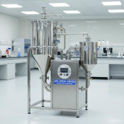 Hoog rendement en op maat gemaakte LPG mini-sproeidroger droogmachine