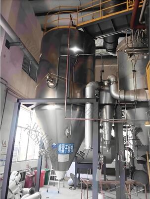Energiebesparende en op maat gemaakte wei-eiwitpoederproductiemachine melk elektrische sproeidroogmachine