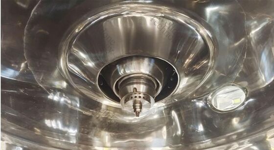 Voedselkwaliteit SUS316L Aangepaste Twee-vloeistof Nozzle Spraydroger met 70% Droogefficiëntie voor Melk- en Eipoeder