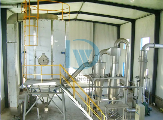 Apotheekniveau en op maat gemaakte GMP-sproeidroogmachine met droogtemperatuur van 120-350 ℃