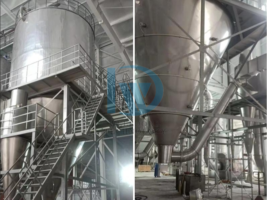 In goedkope en zeer efficiënte SUS316L sproeidroogmachine voor de productie van koffiepoeder