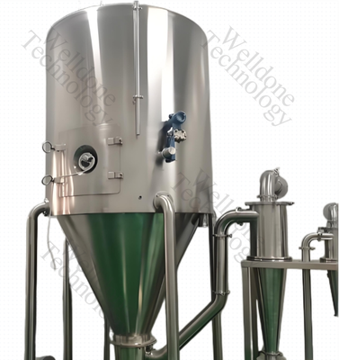 Energy Saving and Environmental Friendly Spray Dryer with 70% Drying Efficiency and 5KGS/H-10000KGS/H Loading Capacity