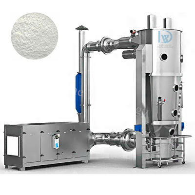 Het vloeibare bed drogere granulator van FL voor voedsel en de chemische industrie
