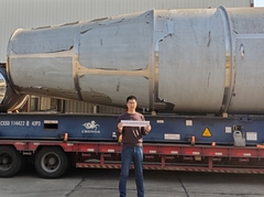 Video van een industriële wervelbedcoatingmachine naar Vietnam